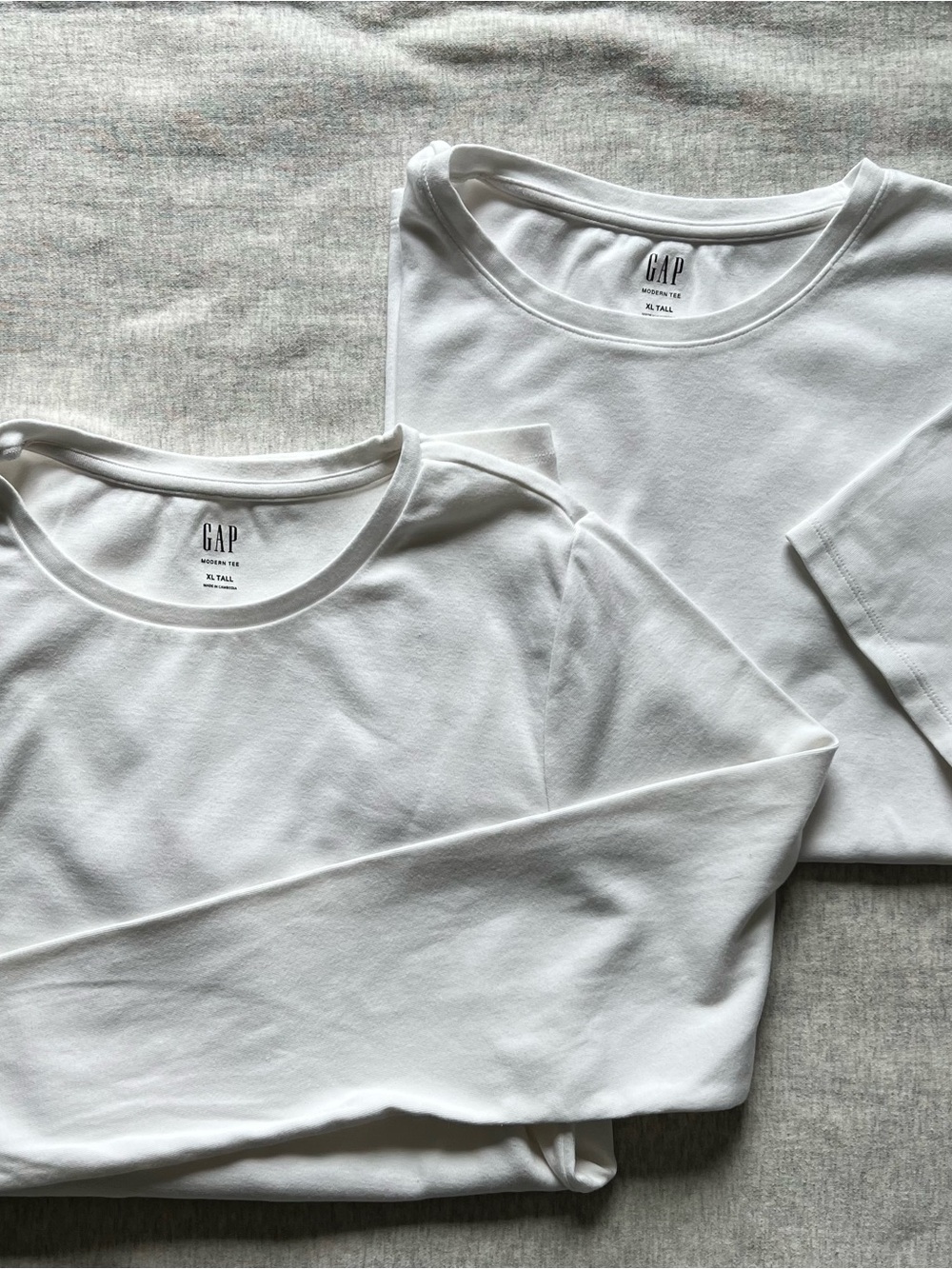 GAP Women’s White Crew Neck Tee - pack of two